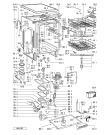 Схема №1 ADP 8932 BL с изображением Микромодуль для электропосудомоечной машины Whirlpool 481221838082