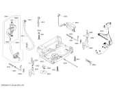 Схема №1 SMI90M05NL с изображением Силовой модуль запрограммированный для посудомоечной машины Bosch 00752504