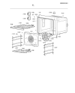 Схема №3 BLH 8602 R SCHWARZ с изображением Обшивка для плиты (духовки) Whirlpool 482000018382