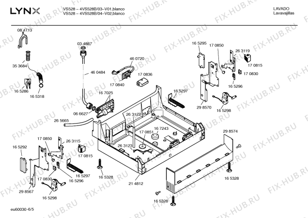 Схема №3 4VE529B VE529 с изображением Ручка регулировки (кнопка) Bosch 00171776