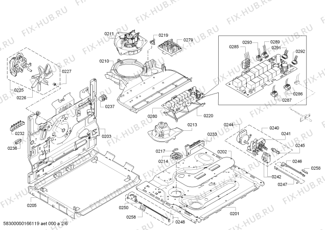 Схема №1 HE76BD560 с изображением Панель управления для плиты (духовки) Siemens 00246995