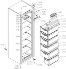 Схема №2 DKF1585XC (519303, ZOF2869C) с изображением Обшивка для холодильника Gorenje 519580