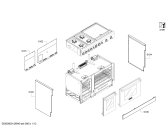 Схема №4 PRD484EEHC с изображением Коллектор для плиты (духовки) Bosch 00479525