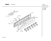 Схема №2 HSV272RNL с изображением Панель управления для электропечи Bosch 00360806