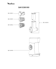 Схема №2 QA613DB1/900 с изображением Насадка, диск для электрокомбайна Moulinex MS-651417