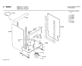 Схема №2 SMI6072II с изображением Панель для посудомойки Bosch 00282285