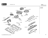 Схема №2 3ET725F с изображением Стеклокерамика для плиты (духовки) Bosch 00474701