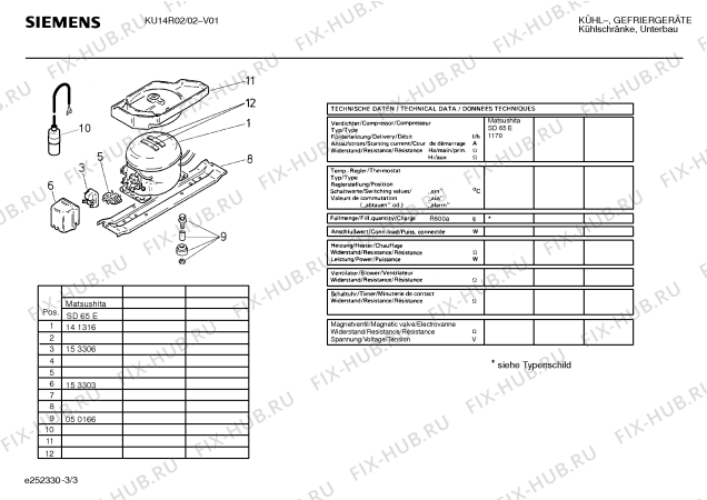 Схема №3 KU13L02 с изображением Контейнер для холодильной камеры Bosch 00271967