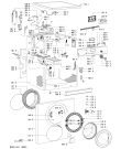 Схема №1 WA 9597 с изображением Обшивка для стиральной машины Whirlpool 481245311084