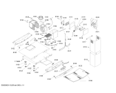 Схема №1 D99T7N0 с изображением Кабель для вытяжки Bosch 00493682