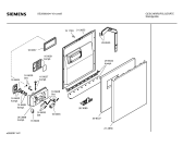 Схема №4 SE25660 Extraklasse с изображением Передняя панель для посудомойки Siemens 00350215