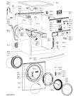 Схема №1 WA PLUS 624 SD с изображением Блок управления для стиральной машины Whirlpool 481010503003