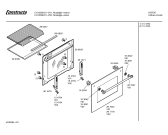 Схема №2 CH13560 с изображением Панель управления для плиты (духовки) Bosch 00297402