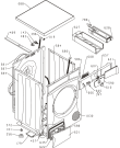 Схема №1 D72325AL (253328, SPK2) с изображением Обшивка для стиральной машины Gorenje 253776