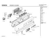 Схема №3 SE55A532EU с изображением Панель управления для посудомойки Siemens 00435534