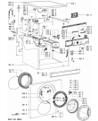 Схема №1 AWO/D 6108 с изображением Обшивка для стиральной машины Whirlpool 480111100625