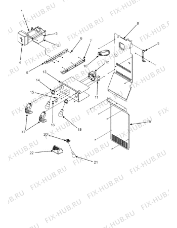 Схема №4 GC2227HEKB (F092657) с изображением Уплотнение Indesit C00334433