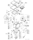 Схема №1 AWE 9725 с изображением Обшивка для стиральной машины Whirlpool 481245215559