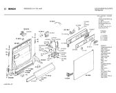 Схема №2 SMS3032EU с изображением Панель для электропосудомоечной машины Bosch 00295069