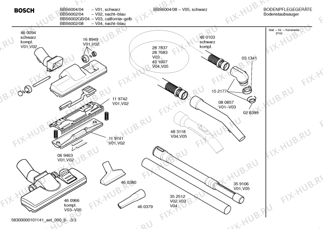 Схема №2 BBS6004GB ACTIVA 60 с изображением Крышка для мини-пылесоса Bosch 00290547