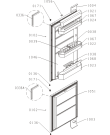 Схема №1 RK2-ORA-E (306450, HZS2927BF) с изображением Дверца для холодильной камеры Gorenje 310027