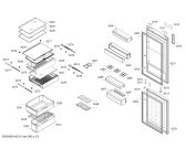 Схема №2 KGN57PW22N BOSCH с изображением Дверь для холодильника Siemens 00716881