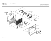 Схема №1 KG44U97IE с изображением Крышка для холодильной камеры Siemens 00176554