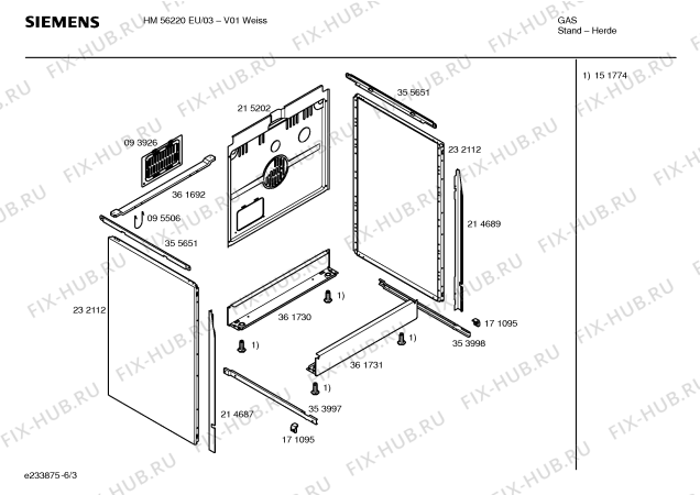 Схема №2 HM56220EU с изображением Инструкция по эксплуатации для плиты (духовки) Siemens 00529093