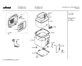 Схема №1 FR1920 с изображением Корпус для тостера (фритюрницы) Bosch 00439223