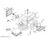 Схема №3 HGG933150J с изображением Крышка для электропечи Bosch 00711160