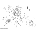 Схема №3 WDU286680W с изображением Корпус для стиралки Bosch 00716943