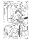 Схема №1 TRA 5011 с изображением Декоративная панель для сушилки Whirlpool 481245219976