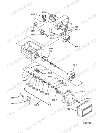 Схема №4 ARG 488/G/BLACK с изображением Дверца для холодильника Whirlpool 481245388016