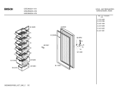 Схема №1 GSD26620 с изображением Панель для холодильника Bosch 00432142