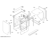 Схема №2 SMU58T42SK с изображением Передняя панель для посудомойки Bosch 00700742