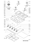 Схема №1 AKT905IX2 (F091968) с изображением Инструкция по эксплуатации для плиты (духовки) Indesit C00369196