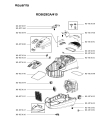 Схема №2 RO5629GA/410 с изображением Двигатель (мотор) для электропылесоса Rowenta RS-RT3702