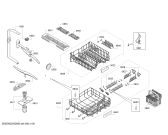 Схема №1 SMU46GS00D Exclusiv с изображением Передняя панель для электропосудомоечной машины Bosch 11019416