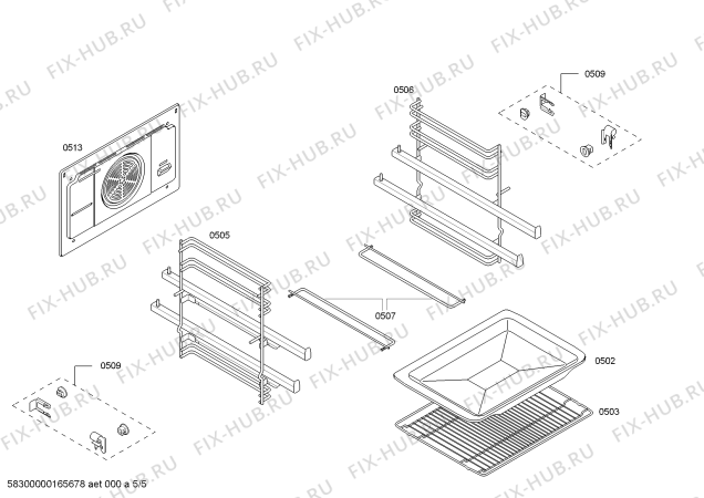 Схема №3 3HB560XP horno.balay.py.2d.CFg.E3_MCT_X.pt_bs.inx с изображением Модуль управления, запрограммированный для духового шкафа Bosch 00743968