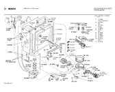 Схема №2 SMI4061II с изображением Передняя панель для посудомойки Bosch 00287219