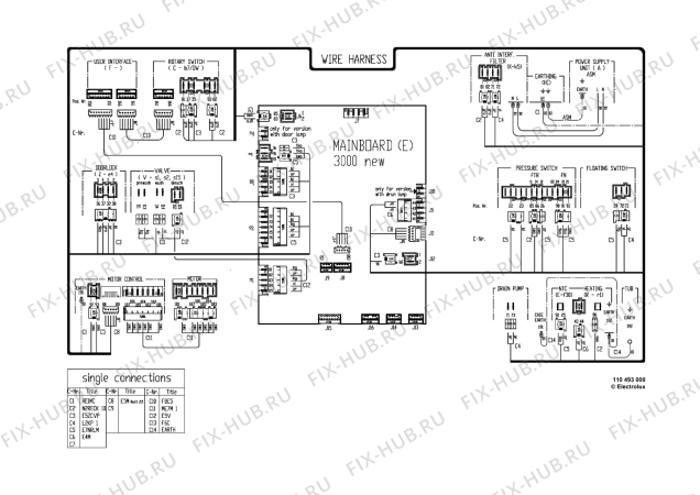 Взрыв-схема стиральной машины Aeg Electrolux LAVBELLA3850 - Схема узла Control 113