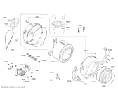 Схема №1 WLK2026EOE Serie 6, 3D Washing с изображением Ручка для стиральной машины Bosch 00795439