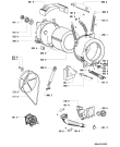 Схема №1 AWV 618 с изображением Рукоятка для стиральной машины Whirlpool 481249878087