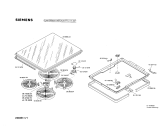 Схема №1 EK5821 с изображением Рамка для электропечи Siemens 00200990