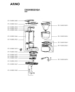 Схема №1 CM3408B2/9QA с изображением Провод для кофеварки (кофемашины) Seb FS-9100016358