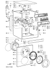 Схема №1 WAS 4640/G с изображением Декоративная панель для стиральной машины Whirlpool 481245215405
