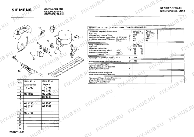 Схема №1 GS301005 с изображением Переключатель для холодильника Siemens 00054797