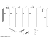 Схема №1 G7261X0 с изображением Крышка для холодильной камеры Bosch 00661841