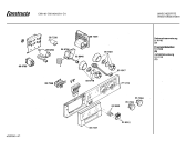 Схема №2 CW14010 CW1401 с изображением Панель управления для стиральной машины Bosch 00271274