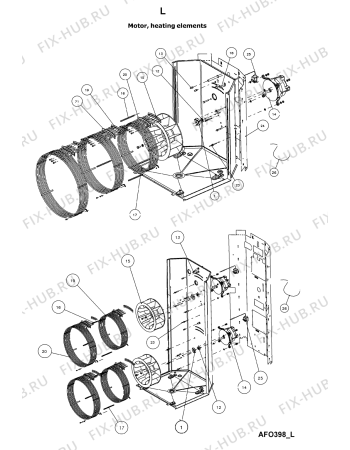 Схема №7 AFO 398 с изображением Тумблер для комплектующей Whirlpool 483286012083